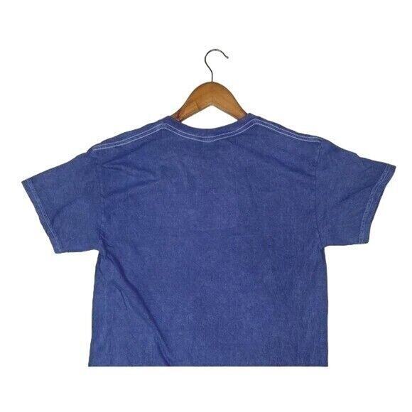 Nirvana Vintage Style Smile Back Short Sleeve Unisex T Shirt Crew Neck M Blue - Picture 10 of 12